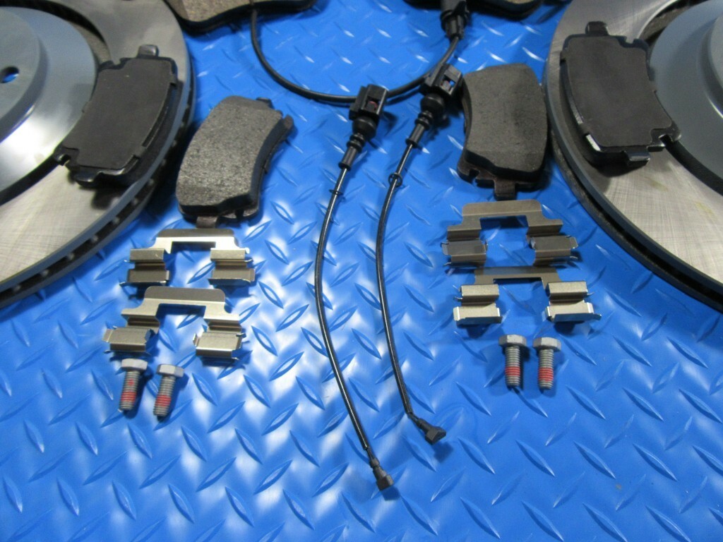 Bentley Continental Gt GTc Flying Spur front  rear brake pads rotors  #5800