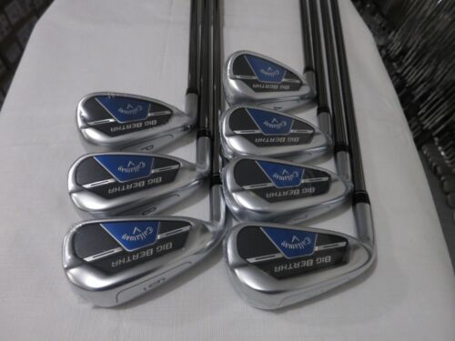 Callaway Big Bertha B21 Iron Set - 5-PW, AW - Senior Flex Graphite - NEW - LH - Picture 1 of 5