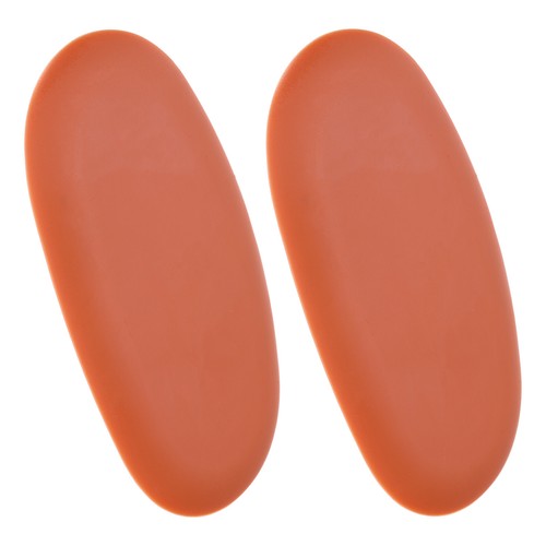 2pcs Pottery Ribs 10.5cm x 5.2cm Silicone Rubber Clay Ceramic Sculpting Tools
