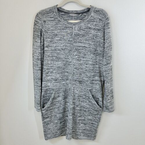 Athleta Dress Womens M Grey Long Sleeve Pullover Destiny Pockets Activewear