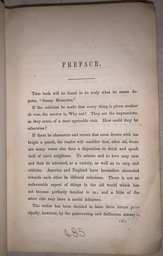 1854, 1st, HARRIET BEECHER STOWE, SUNNY MEMORIES FOREIGN LANDS, UNCLE TOMS CABIN - Picture 6 of 12