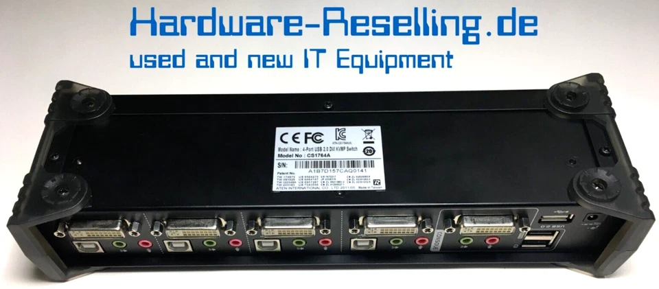 Aten CubiQ 4-Port USB 2.0 DVI KVMP Switch CS1764A - Bild 2 von 4