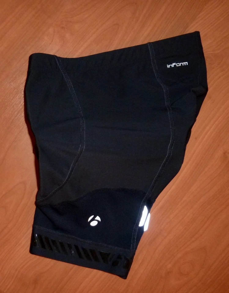 Pantalones Cortos de Ciclismo Bontrager inForm Para Hombre Talla S Pequeños 8" Entrepierna Color Negro Acolchados Foto 3 de 4
