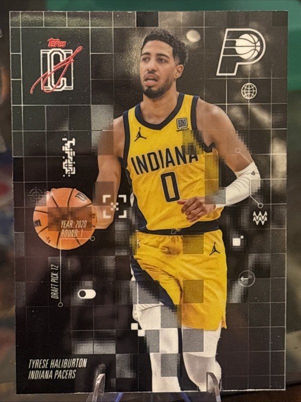 2025-26 TOPPS Signature Class After Image Tyrese Haliburton AF-20 Indiana Pacers