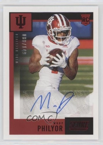 2021 Panini Chronicles Draft Picks Score Rookie Red /149 Whop Philyor Auto RC