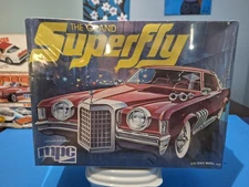 MPC THE GRAND SUPERFLY PONTIAC GRAND PRIX VINTAGE SEALED MODEL KIT NICE