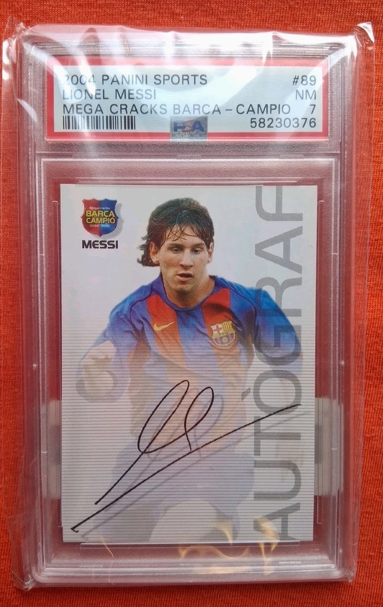 Carte Rookie Lionel Messi – Futuros Del Futbol 2001 – Non Gradée
