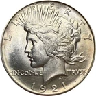 1921 High Relief Peace Dollar Low BU ***READ DESCRIPTION***