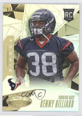 2015 Certified Rookies Mirror Gold 7/25 Kenny Hilliard #159 0c6