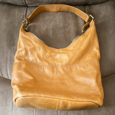 American Leather Co Carrie Hobo Bag Tan Brown...