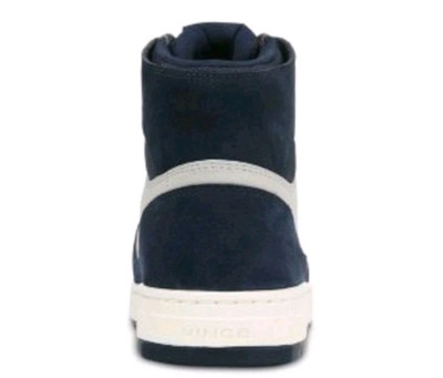 VINCE. Mens Navy Mixed Media Padded Mason Round Toe Platform Sneakers Shoes 10 M Vince Mason Sneaker - Men main image 4