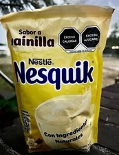 1 NESTLE NESQUIK VANILLA FLAVOR MILKSHAKE 357grams Polvo Sabor Vainilla - Mexico
