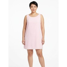 NWT Lanting Bride Scoop Neck Mini Chiffon Lined Dress Women Plus Size 20W