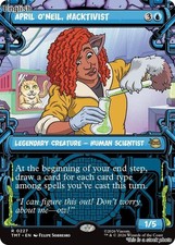 Magic April O'Neil, Hacktivist (0227) (Showcase) 227 R TMT NM