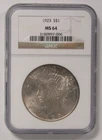 1923 Peace Dollar NGC MS 64