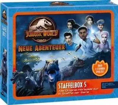 Staffelbox 5 | Jurassic World-Neue Abenteuer | Audio-CD | 3 CDs | Deutsch | 2022