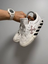 Off-White Vulcanized Low White Black for sale | eBay