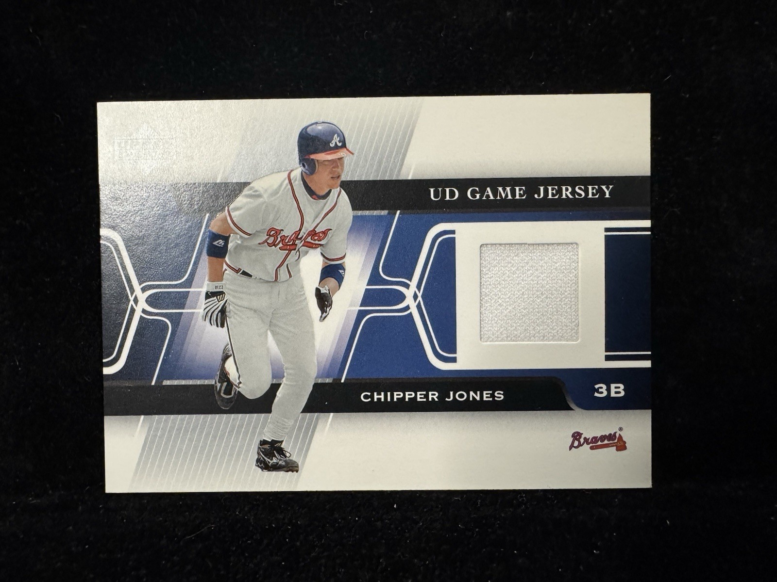 2005 Upper Deck - Game Jerseys Chipper Jones #GJ-CJ (MEM) Nr/Mt Mint