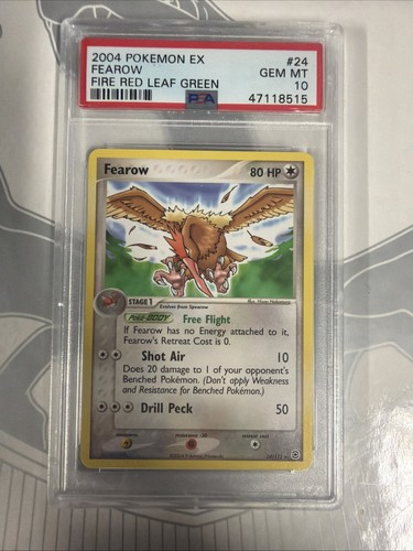 Fearow graded PSA 10 for sale on eBay