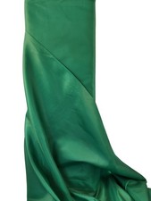 Las mejores ofertas en Tejido De Satén Verde Esmeralda