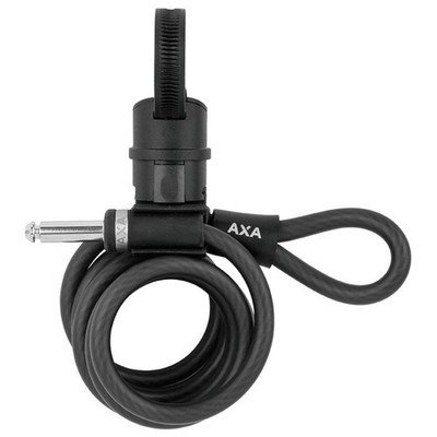 AXA Einsteckkabel Newton 150 Länge 150cm, Ø10mm, schwarz