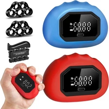 Hand Grip Strength Tester Trainer - Strength Dynamometer for Fun Rechargeable Ha