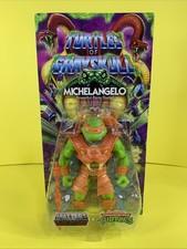 Turtles of Grayskull MICHELANGELO MOTU x TMNT 5.5    Figure Reptile Wars NEW