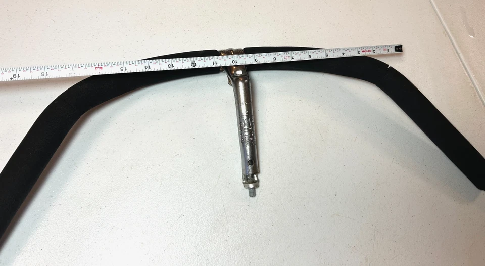 Pieza de bicicleta vintage de 26" J.C. Higgins años 60: manillar y potencia Foto 3 de 4