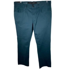Marc Anthony Slim Fit Pants Mens 38x32 Soft Touch Teal Green New NWT