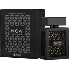 Now Rave by Lattafa perfume for unisex EDP 3.3 / 3.4 oz New in Box
