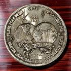Vintage 1974 Hoffman & Hoffman 99.9% Silver Round 1 oz .999 Fine Top Date Type I