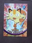 #52 Meowth 1999 Vintage Pokemon Topps Card Tv Animation Edition - HP