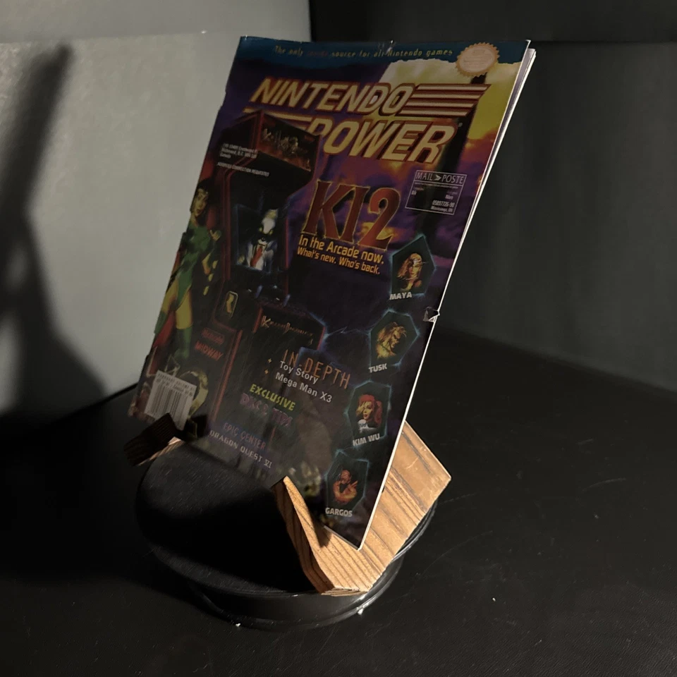 Nintendo Power Magazine Volume Issue  81 Killer Instinct  w/ Poster & Inserts - Image 4 of 4