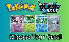 Pokemon Black Bolt Reverse Holo - Choose Your Card - English Near Mint