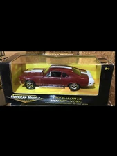 1969 Nova Baldwin Motion Garnet Red 1:18 32478