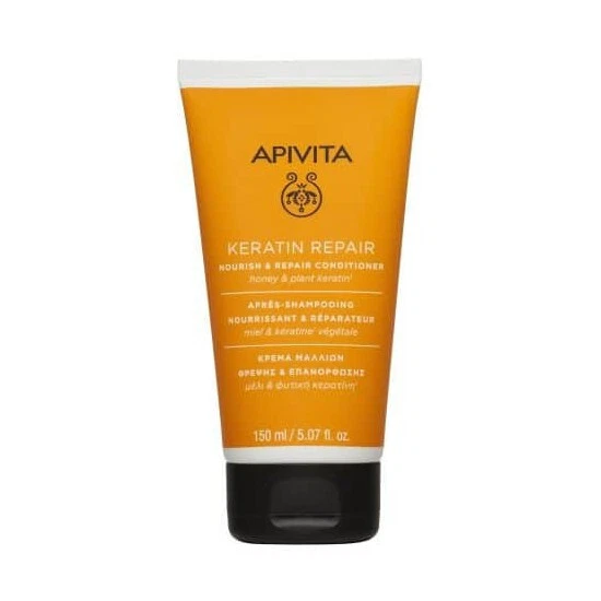Apivita Keratin Repair Shampoo 250 ml + Conditioner 150ml(Honey & Plant Keratin) - Image 3 of 3