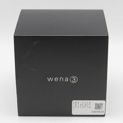 SONY wena 3 leather Premium Black Smartwatch Band WNW-C21A/B Free Expedited  ship | eBay