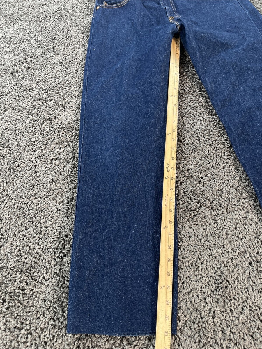 Vintage 80s Levi's 505 0216 XX Jeans 36x32 Faded Distressed