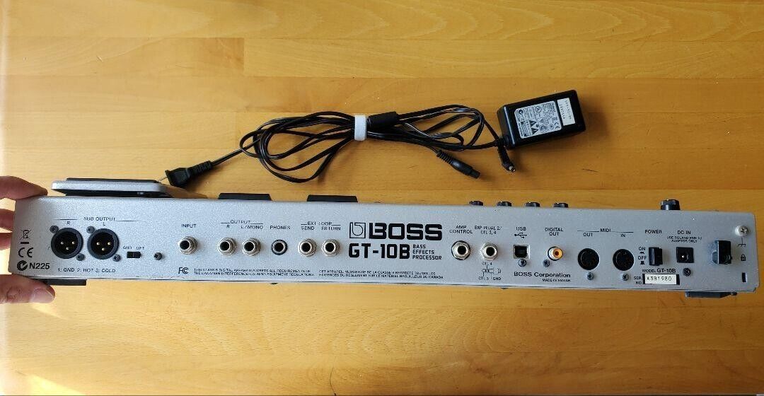 Boss GT-10B Multi Effect Guitar Effect Pedal Bass Effects Boss GT-10B Multi Effect Guitar Effect Pedal Bass Effects