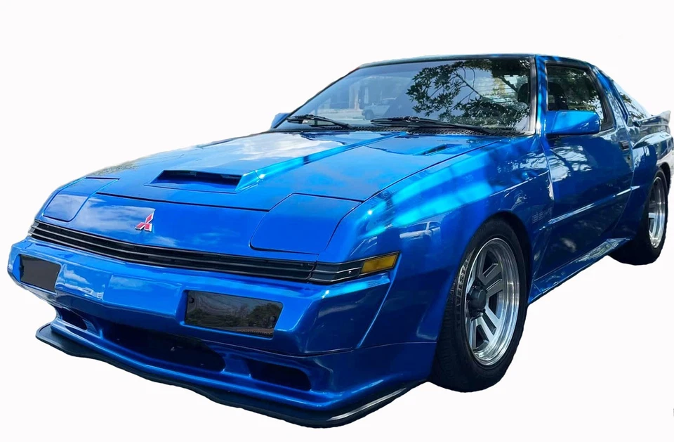 Mitsubishi Starion Dodge Conquest front bumper chin spoiler airdam- by Motocam - Image 3 of 4