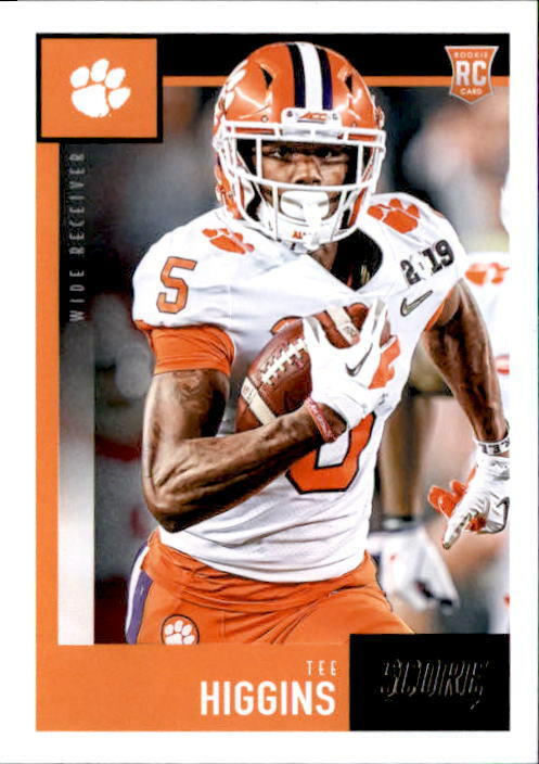 Tee Higgins 2020 Score Rookie Card #439