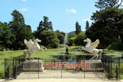 PHOTO  STATUES AND WATER GARDEN POWERSCOURT COUNTY WICKLOW IRELAND   2011