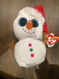 beanie boo scoops the snowman
