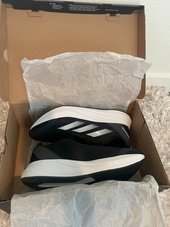 Duramo Speed M, negro/FTWWht/carbono, talla 10,5 Foto 2 de 4