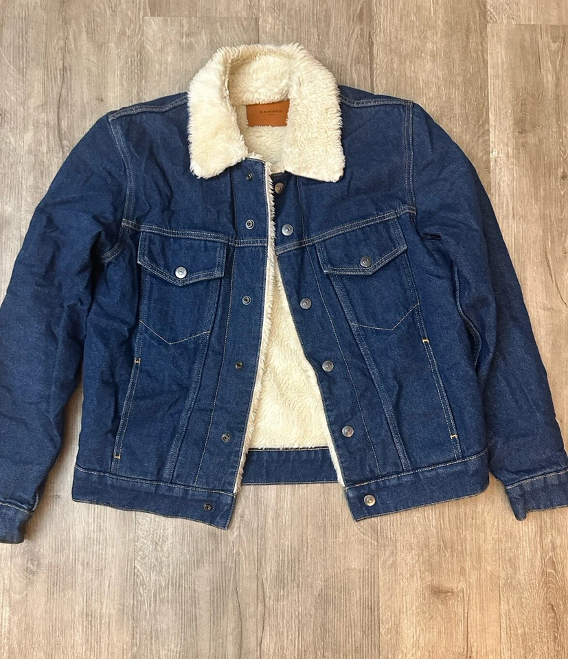 sandro chaqueta vaquera talla M Foto 4 de 4