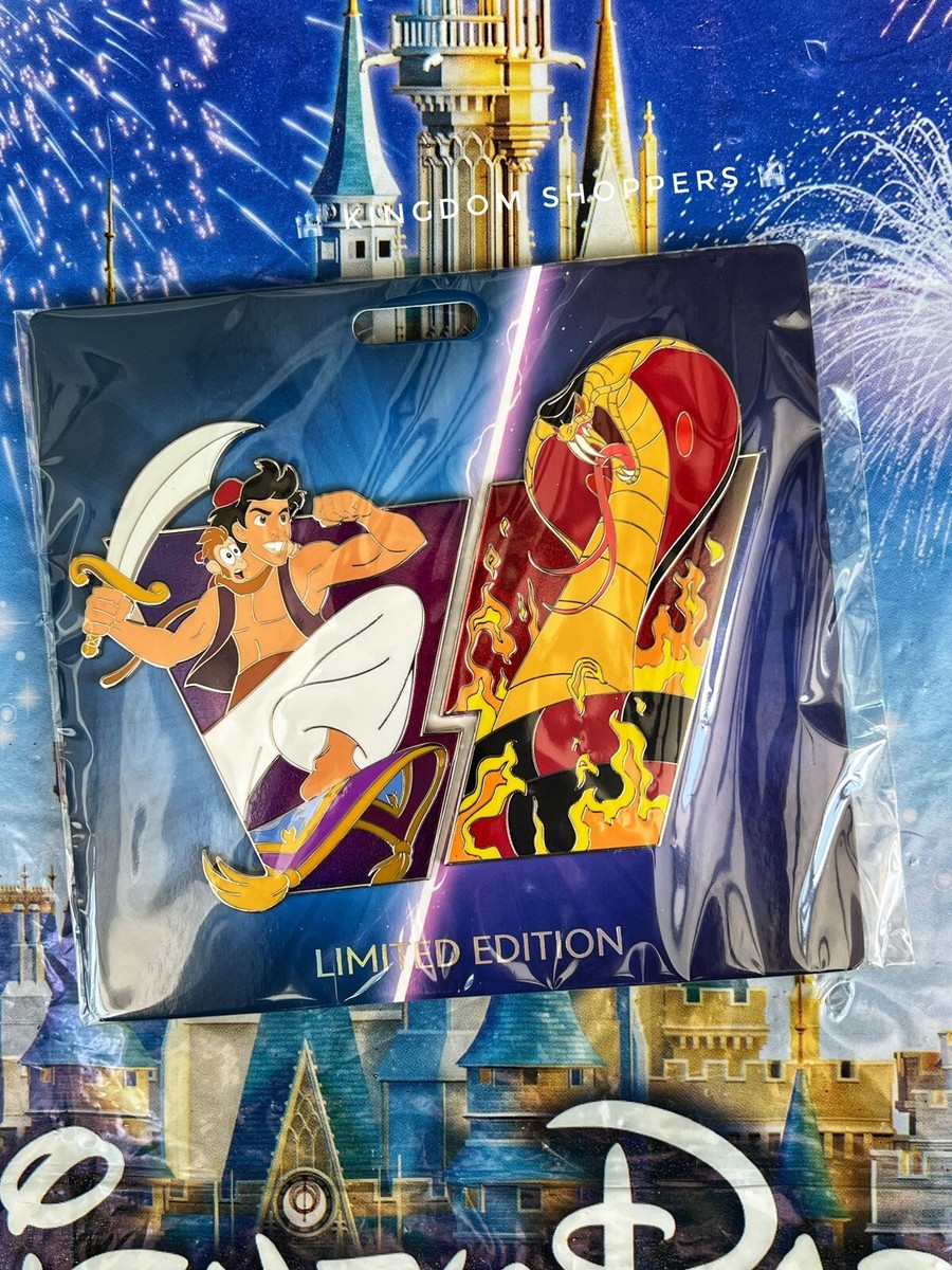 Disney - ＊moca 2024 Disney MOG WDI Glendale Pin Heroes Vs Villains Aladdin