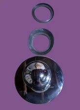 Danco EZ Drain Cover Chrome Finish With Gaskets 1-7/8" To 2-1/2" Drains