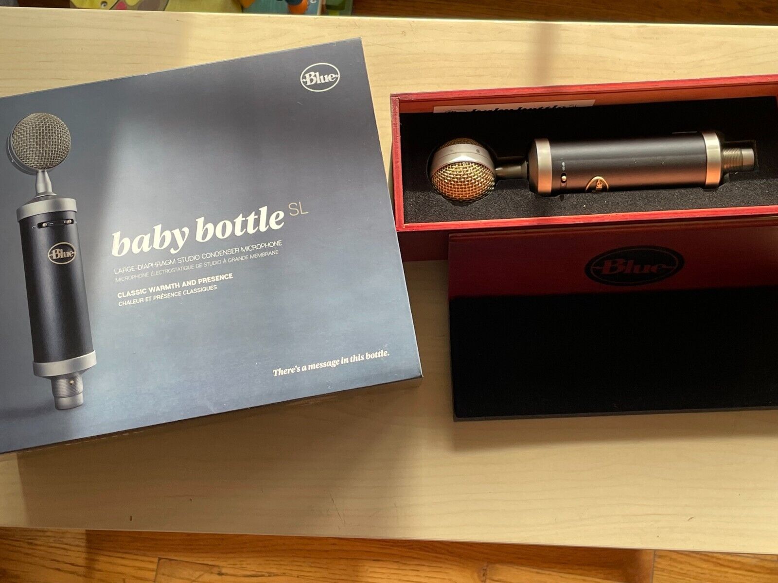 Blue Baby Bottle SL Large-Diaphragm Cardioid Condenser Recording Microphone