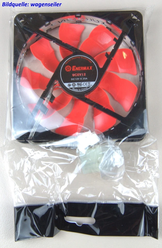 ENERMAX PC Gehäuselüfter EVEREST UCEV12 120 mm 12v NEU OVP