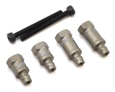 Avid RC MBX8 Aluminum Low Traction Shock Standoff Set AVD1809-M-LT 